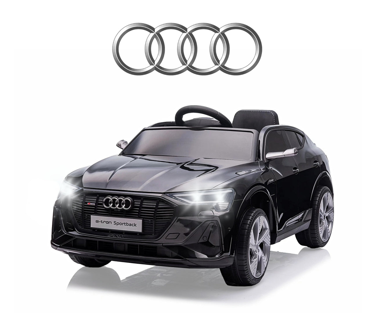MILLY MALLY 5729 Pojazd na akumulator Audi E-Tron Sportback Black