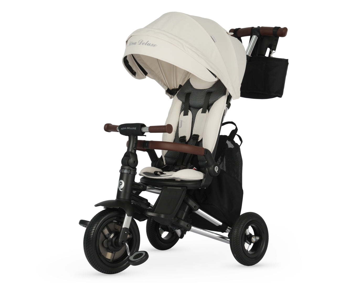 MILLY MALLY 6456 Qplay Rowerek Trójkołowy Nova Deluxe Beige