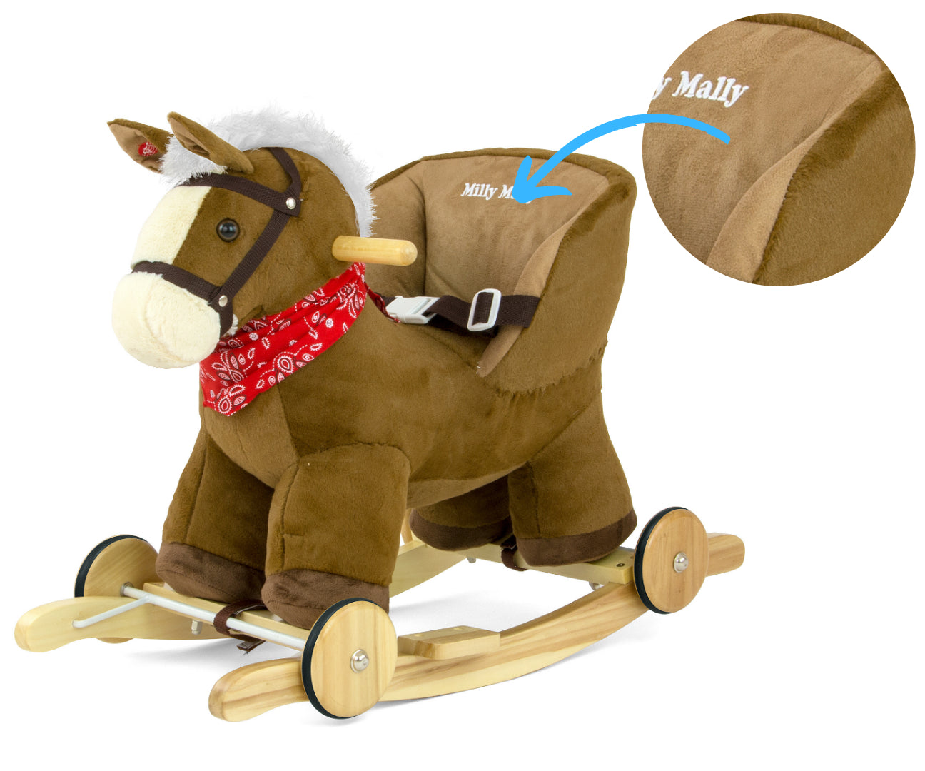 MILLY MALLY 2193 Koń Polly Dark Brown