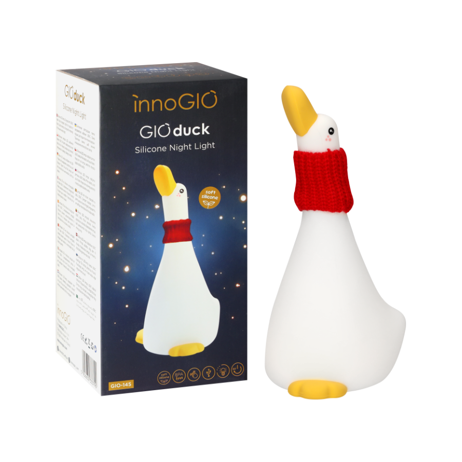 INNOGIO GIO-145 - Silikonowa lampka nocna GIOduck
