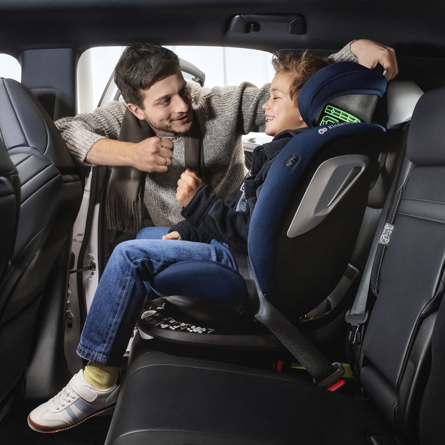 KINDERKRAFT I-GROW 2 PLUS i-Size fotelik samochodowy