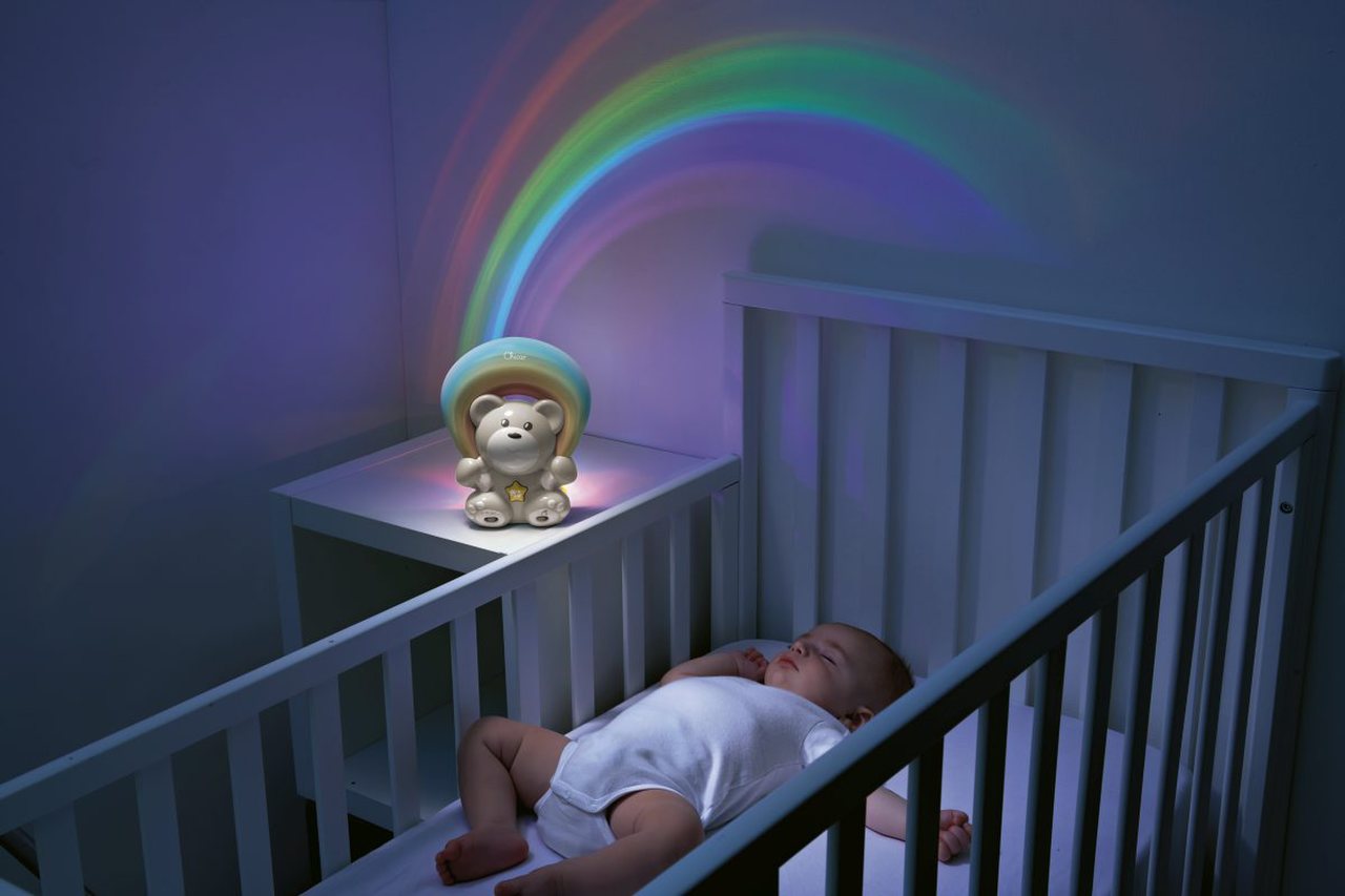 CHICCO 00010474000000(100000, 200000) - Miś z projektorem Rainbow