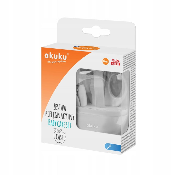 AKUKU A0473 - Zestaw do pielęgnacji - (APPLE CASE) - SZARY