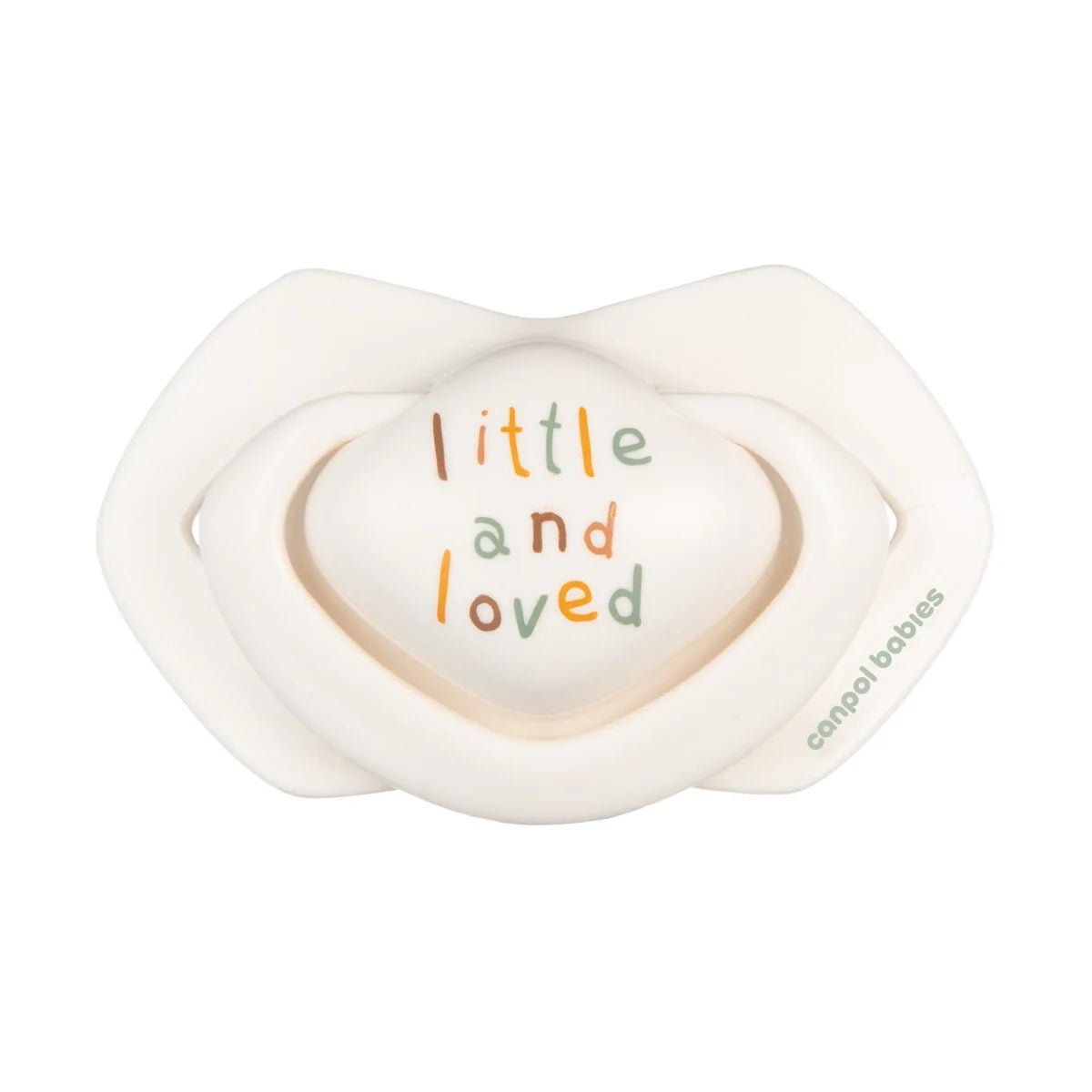 CANPOL 22/667(8) - SMOCZEK  - silikon orthodontic - SYMETRYCZNY -( 0-6m / 6-18m) - GOOSE - 2 szt.