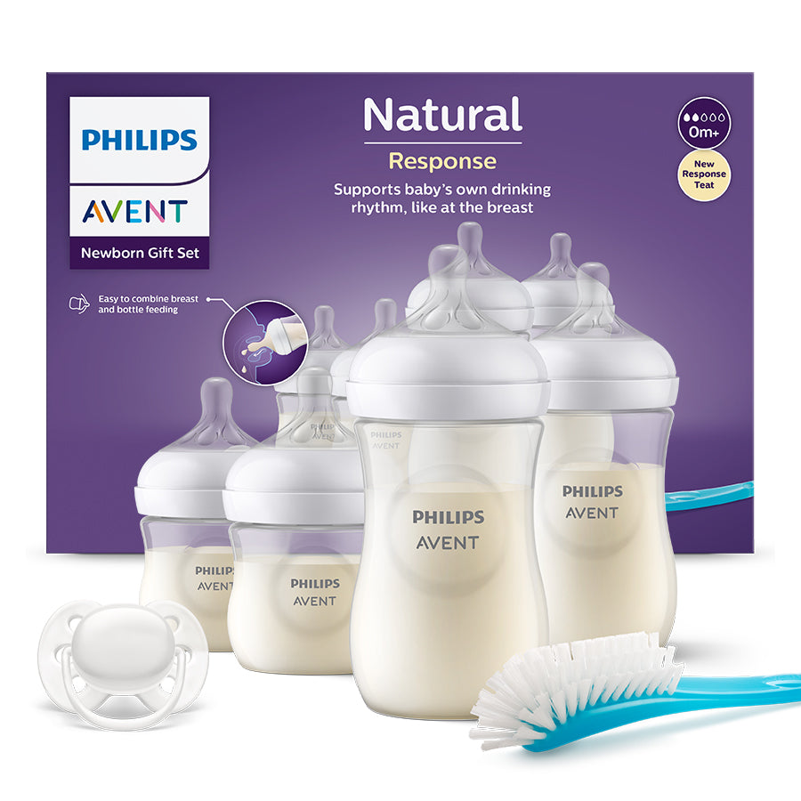 AVENT SCD838/11(12) - Zestaw butelek Natural Response dla noworodka