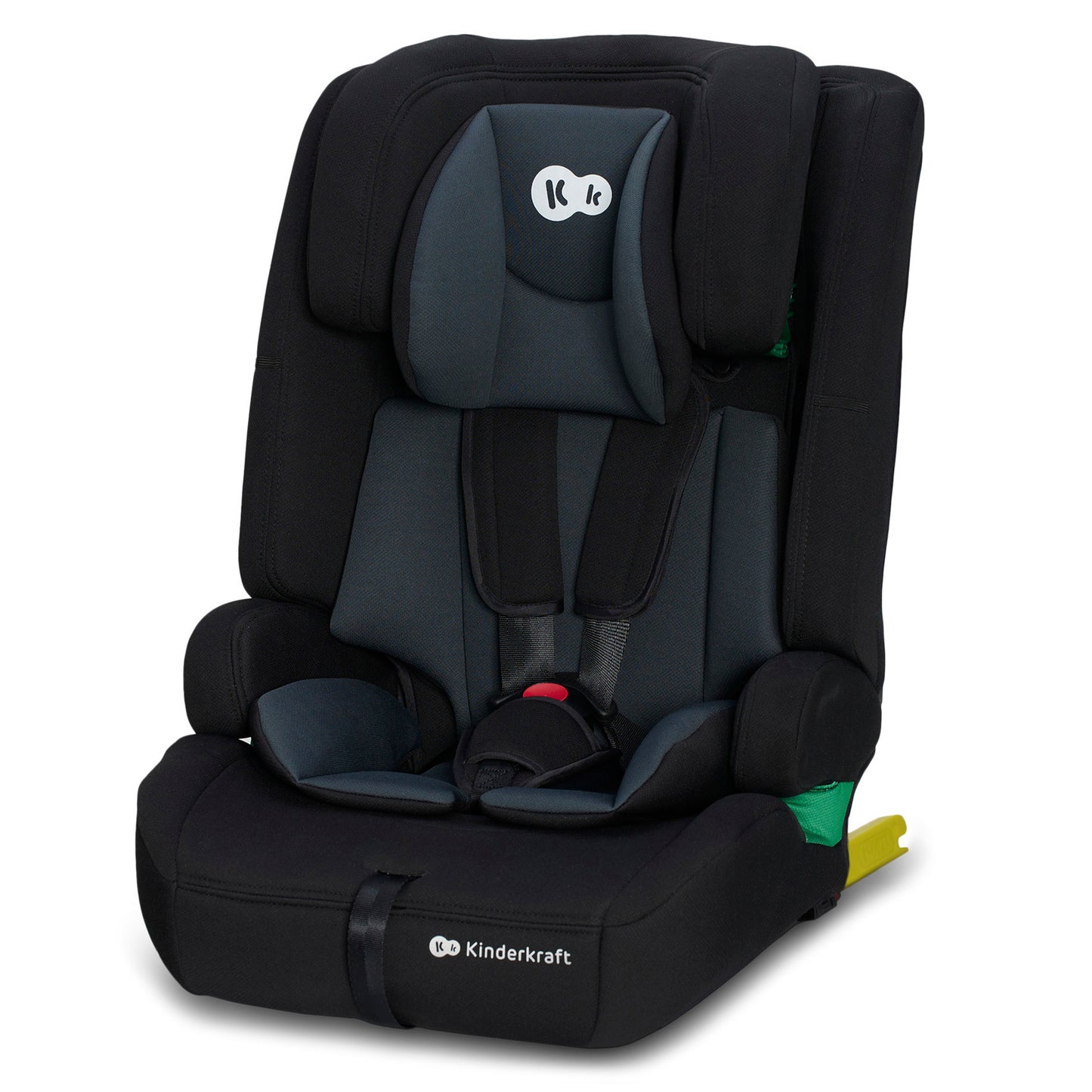 KINDERKRAFT SAFETY FIX 2 i-Size 76-150 cm fotelik samochodowy - czarny