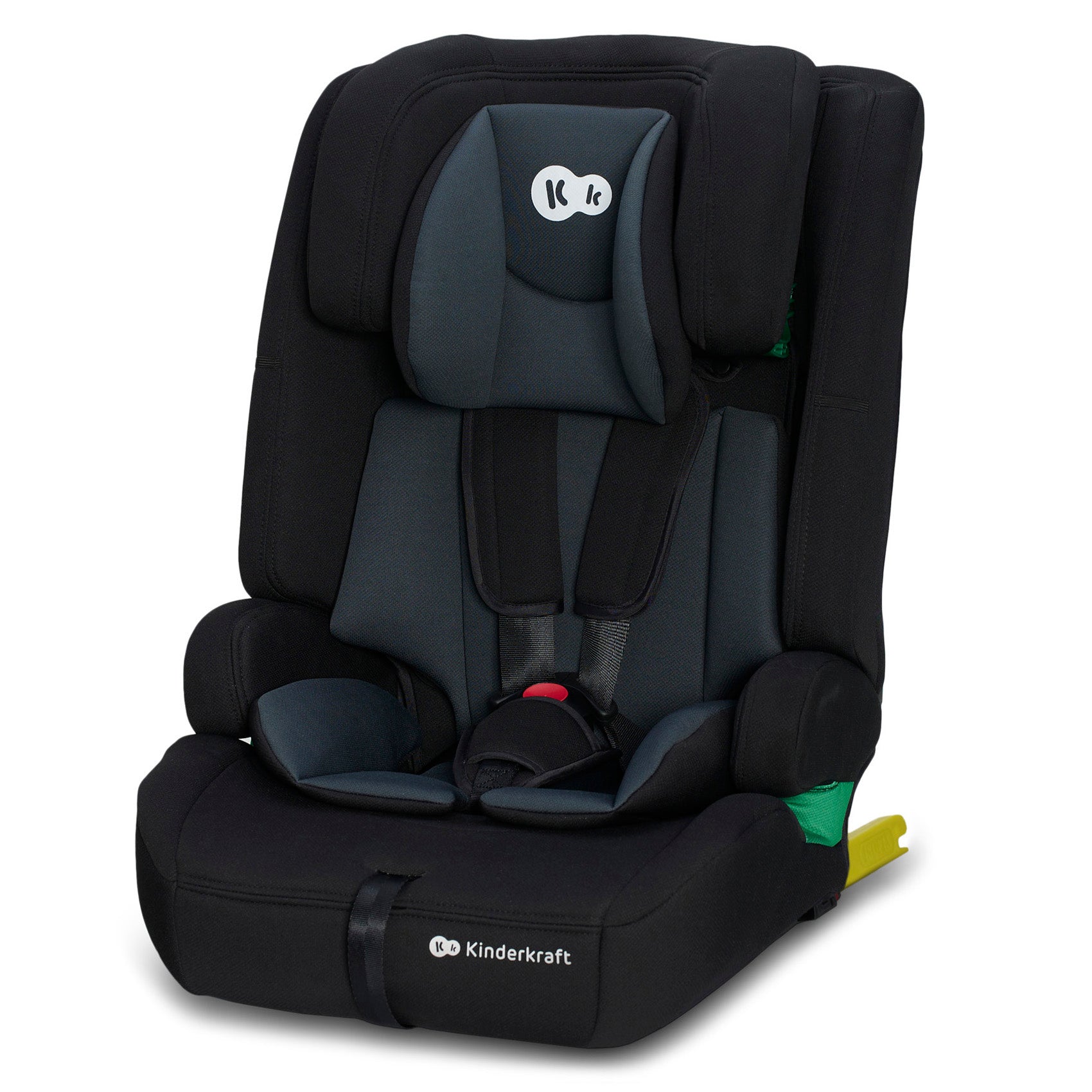 KINDERKRAFT SAFETY FIX 2 i-Size 76-150 cm fotelik samochodowy - czarny