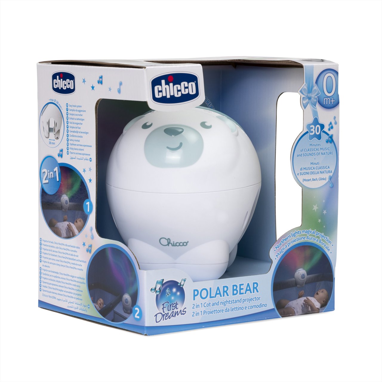CHICCO 00011558000000(100000, 200000) - Projektor Miś Polarny