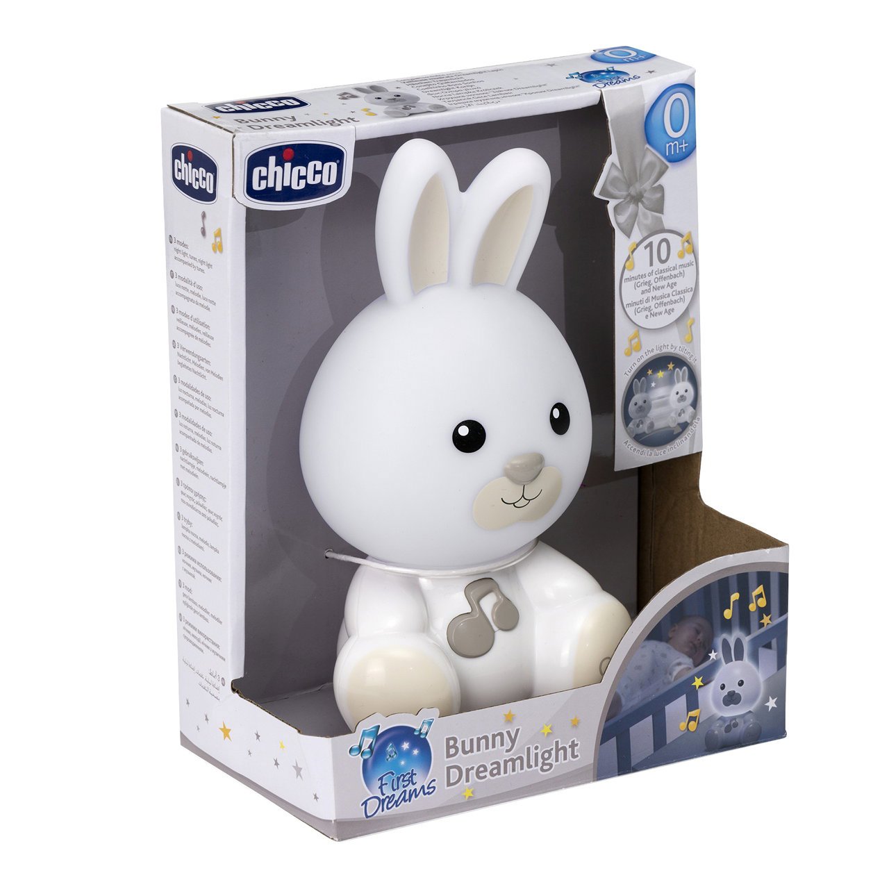 CHICCO 00011456000000 - FD Lampka nocna KRÓLICZEK