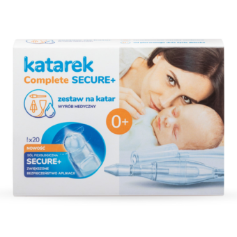 KATAREK COMPLETE Secure+ - Aspirator kataru - (20 amp. NaCI)