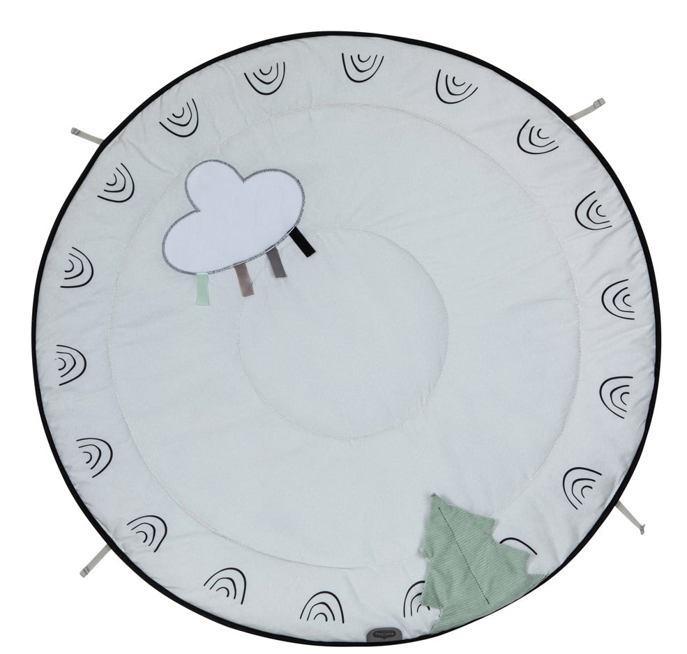 TINY LOVE TL12083068 - Gimnastyka dla Bobasa ze stojakiem DECOR LUXE czarno/biała
