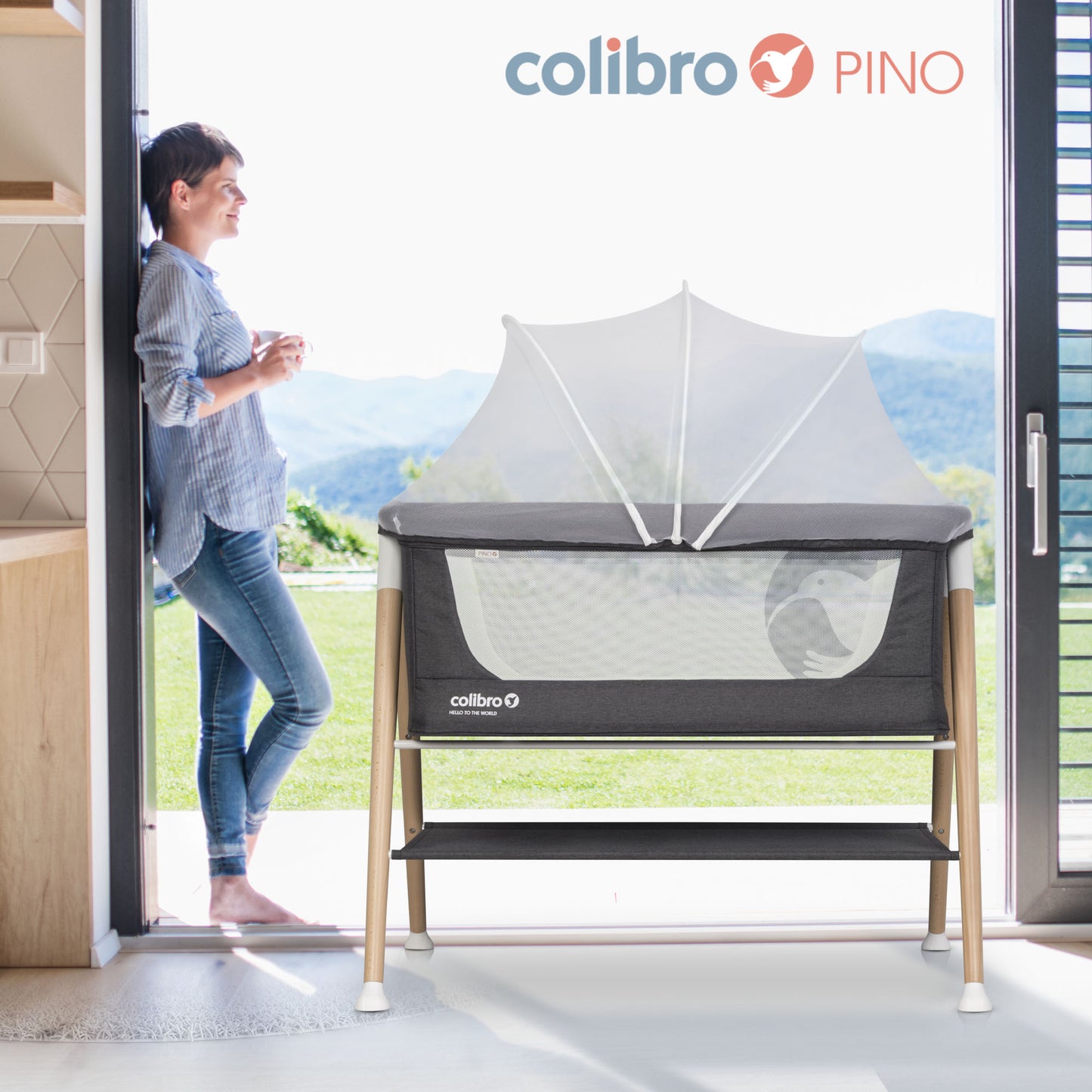 COLIBRO - Łóżeczko dziecięce PINO