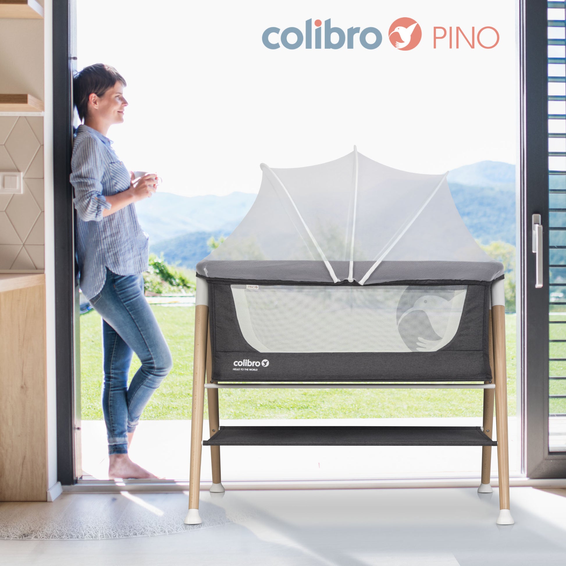 COLIBRO - Łóżeczko dziecięce PINO
