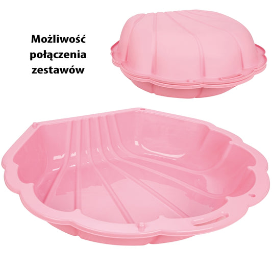WOOPIE 31460 Piaskownica muszelka różowa