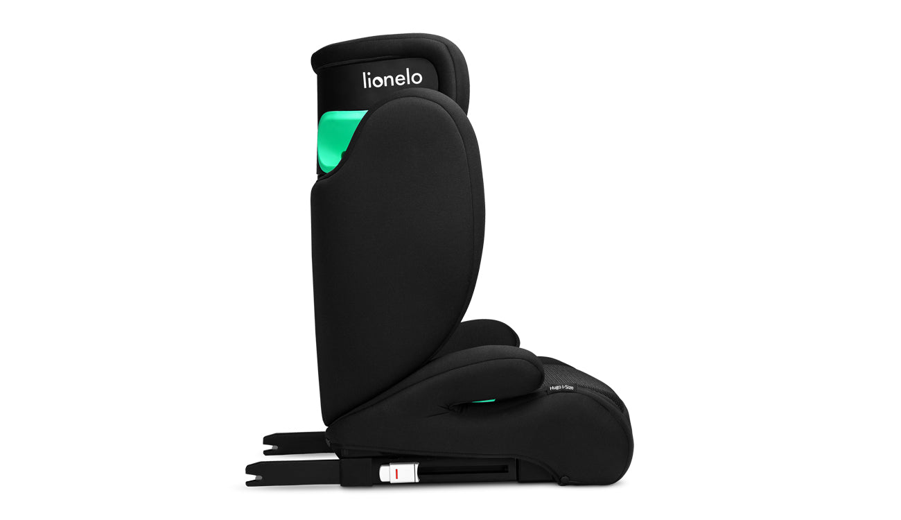 LIONELO HUGO i-Size fotelik samochodowy - black carbon