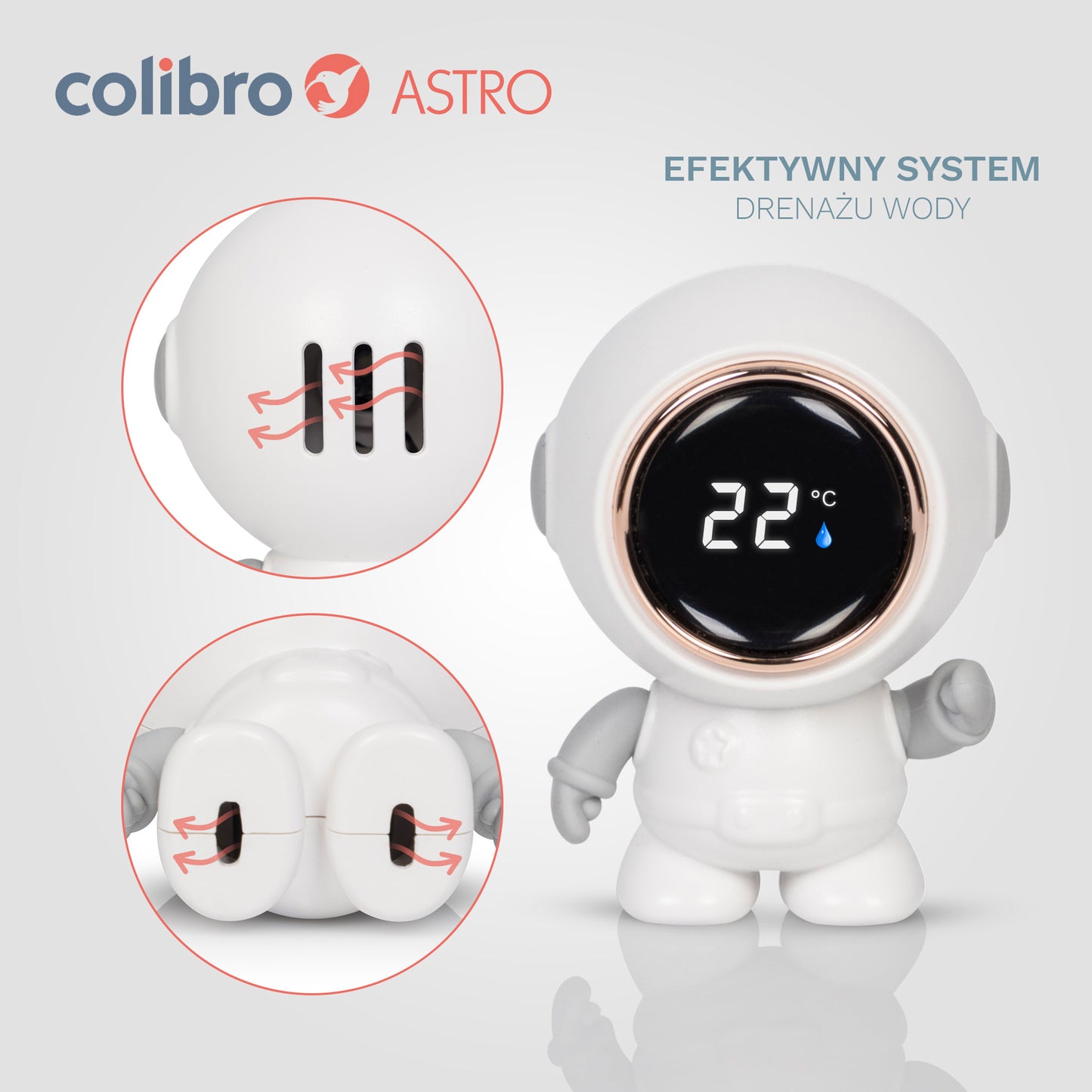 COLIBRO - Termometr kąpielowy ASTRO