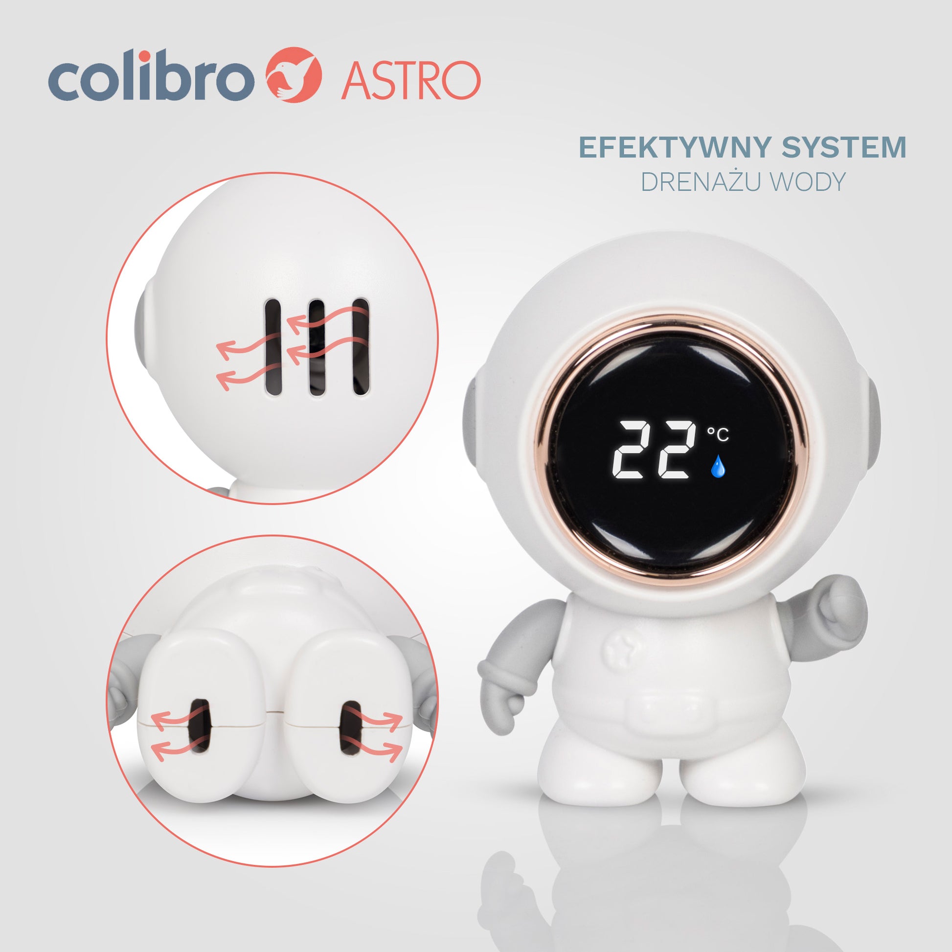 COLIBRO - Termometr kąpielowy ASTRO