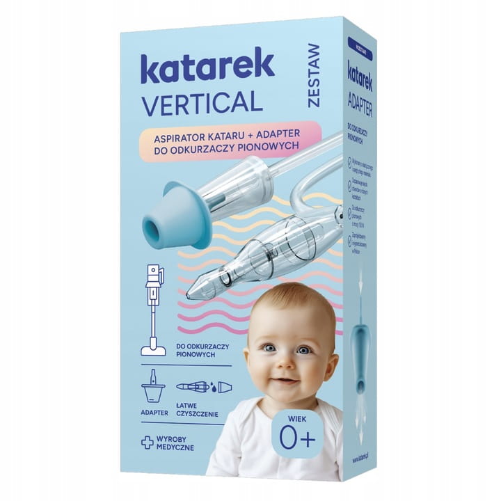 KATAREK VERTICAL - Aspirator kataru z adapterem do odkurzaczy pionowych