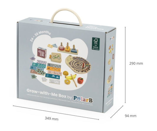 VIGA 44265 Zestaw zabawek Pudełko Box 24-36m