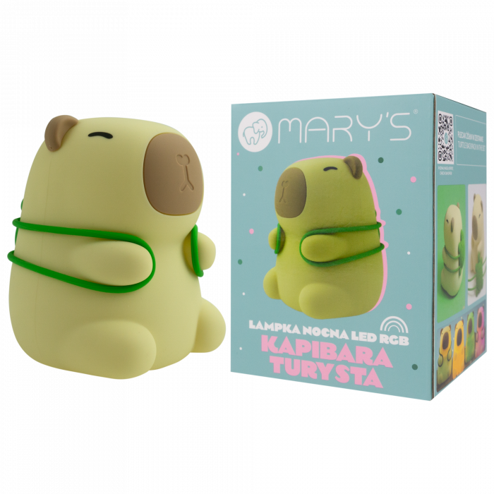 MARY'S MW61109 - Lampka nocna led Kapibara Turysta