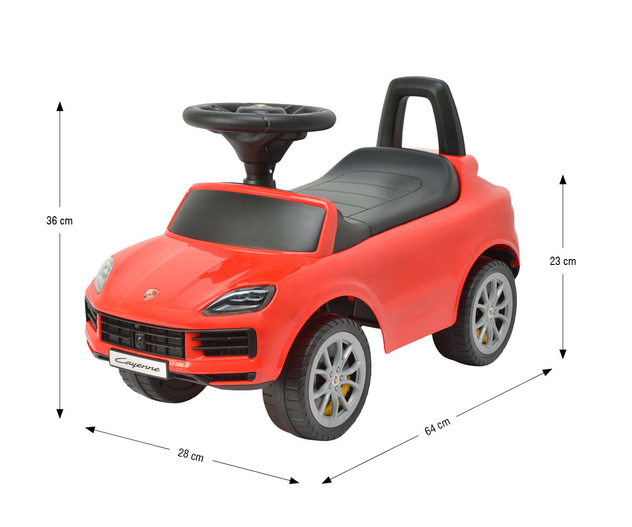 MILLY MALLY 6937 Pojazd Porsche Cayenne S Red