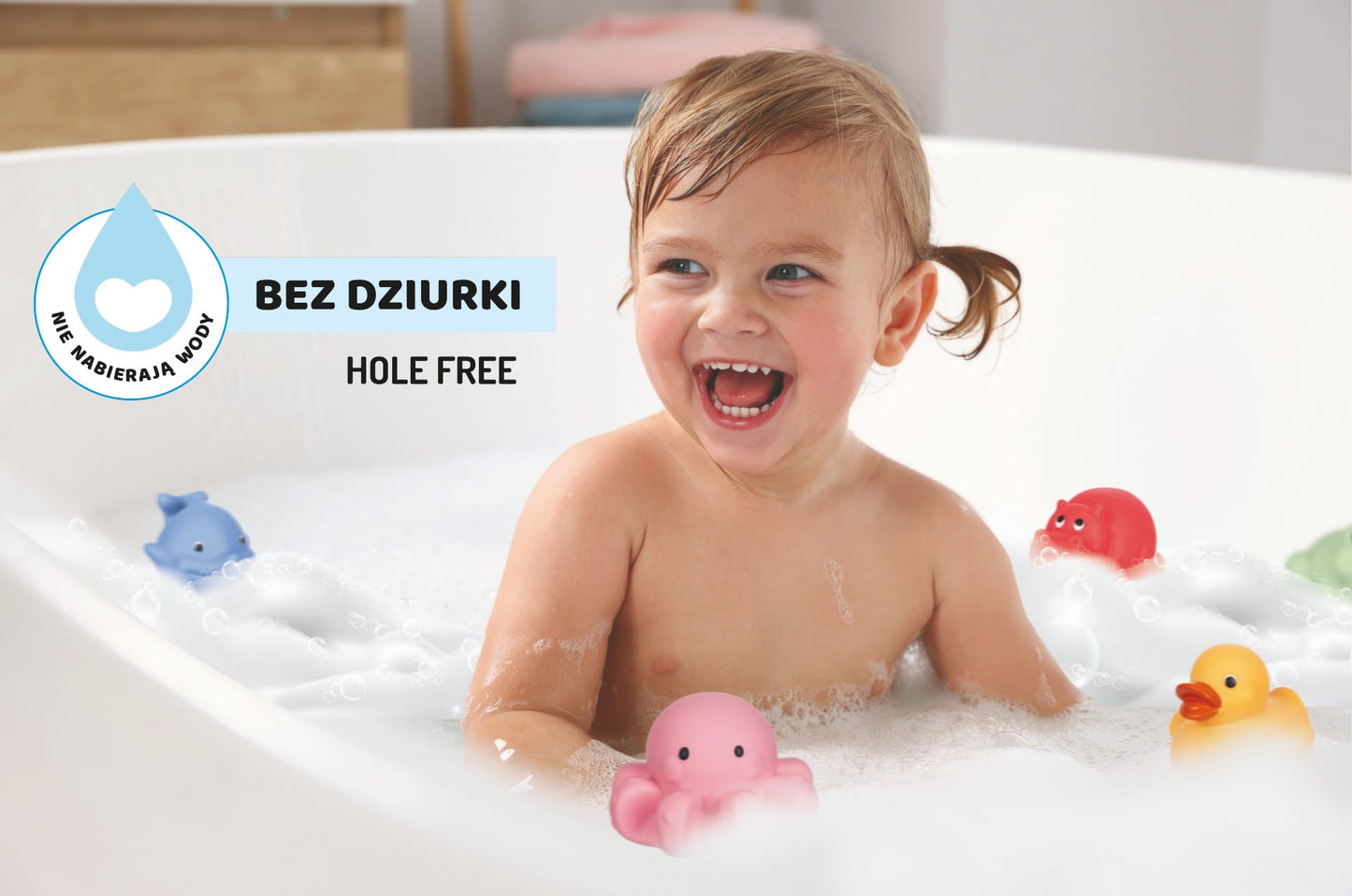 TULLO 519 - ZwierzД…tka do kД…pieli bez dziurki - 5 szt.
