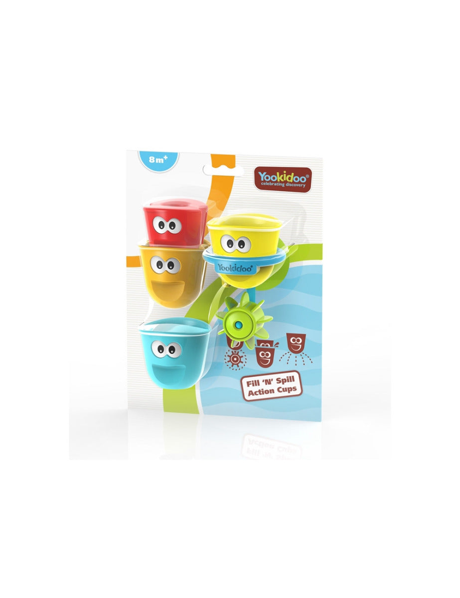 YOOKIDOO 40261 - Kolorowe kubeczki