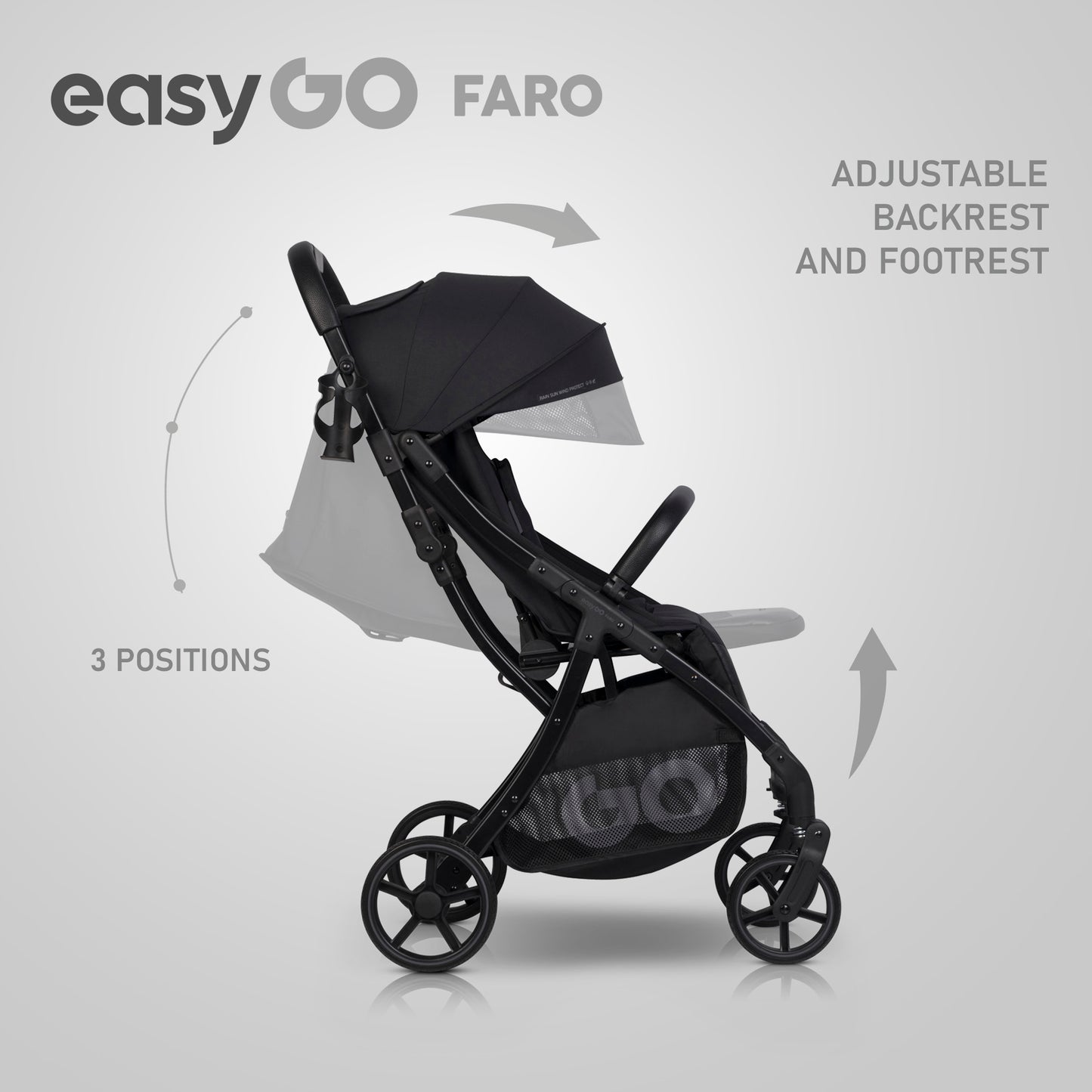 EASY GO - Wózek dziecięcy FARO