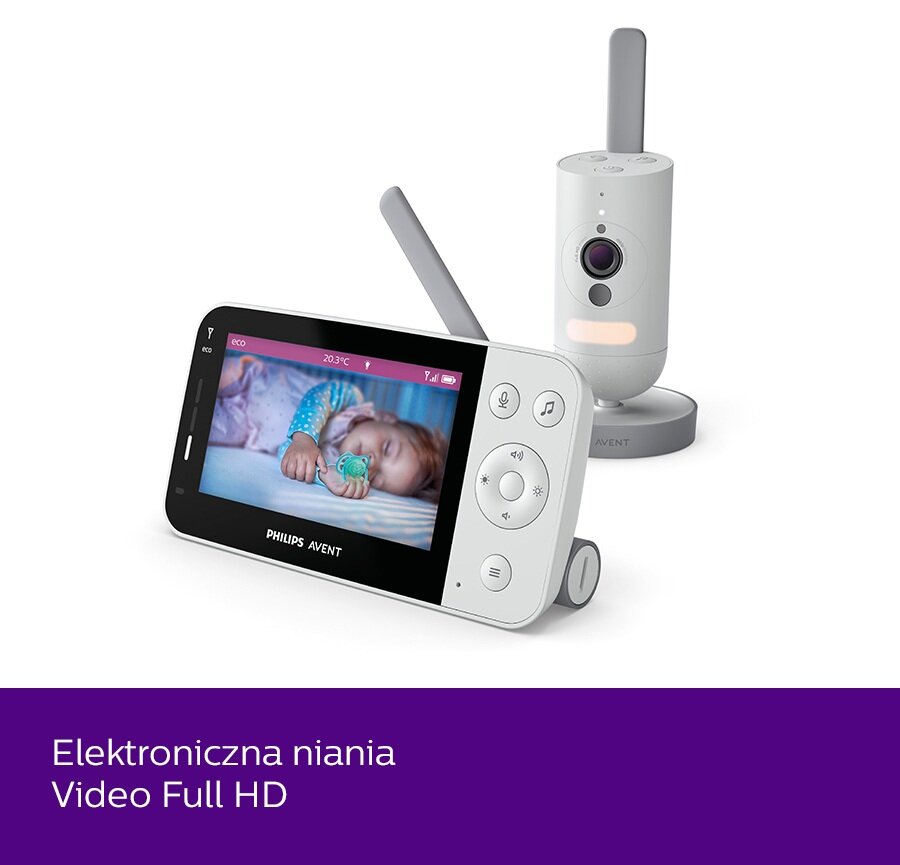 AVENT SCD953/26 - Niania elektroniczna video Full HD