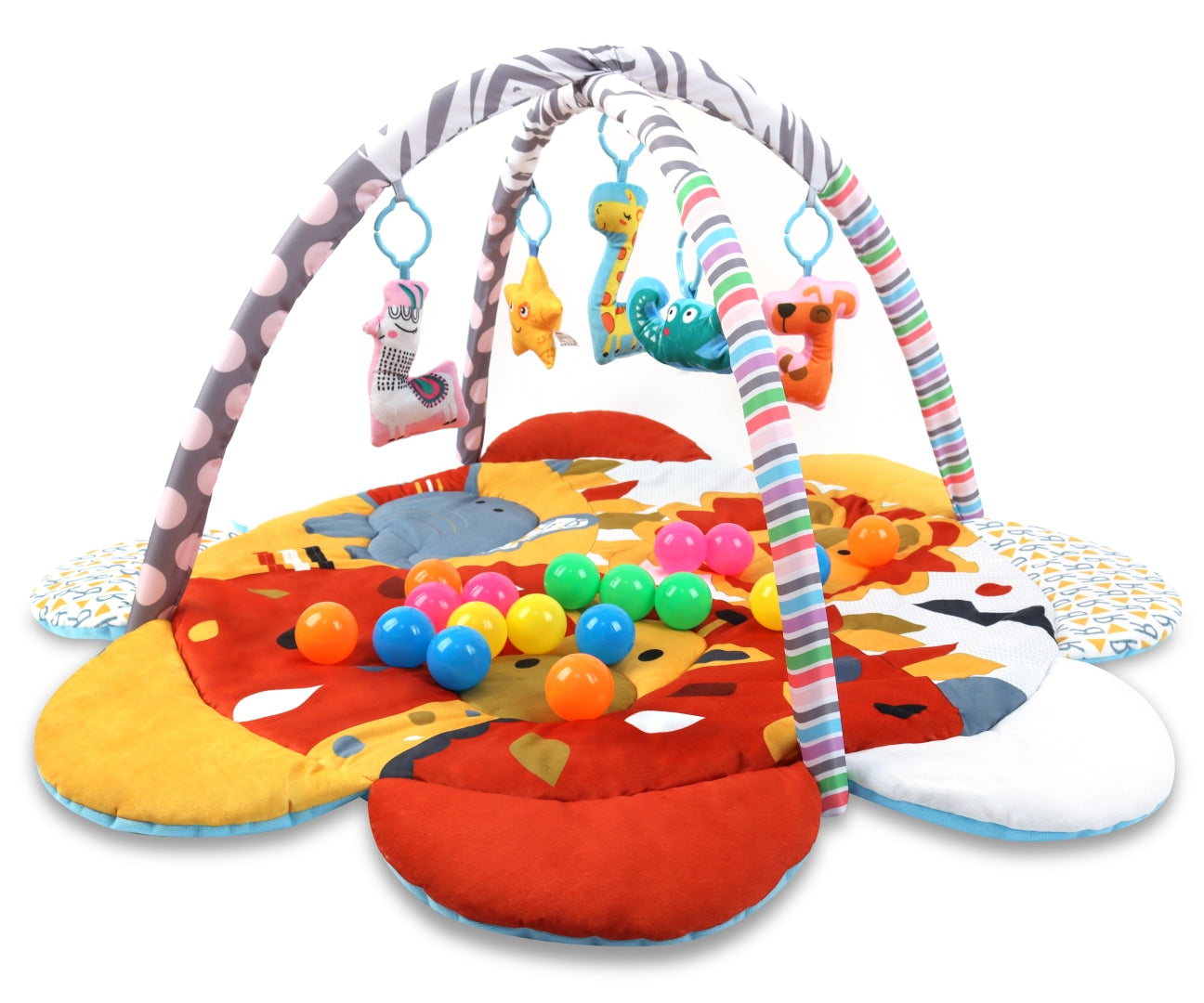 MILLY MALLY 6144(5) - TinyMini Mata edukacyjna 2w1 Kwiat