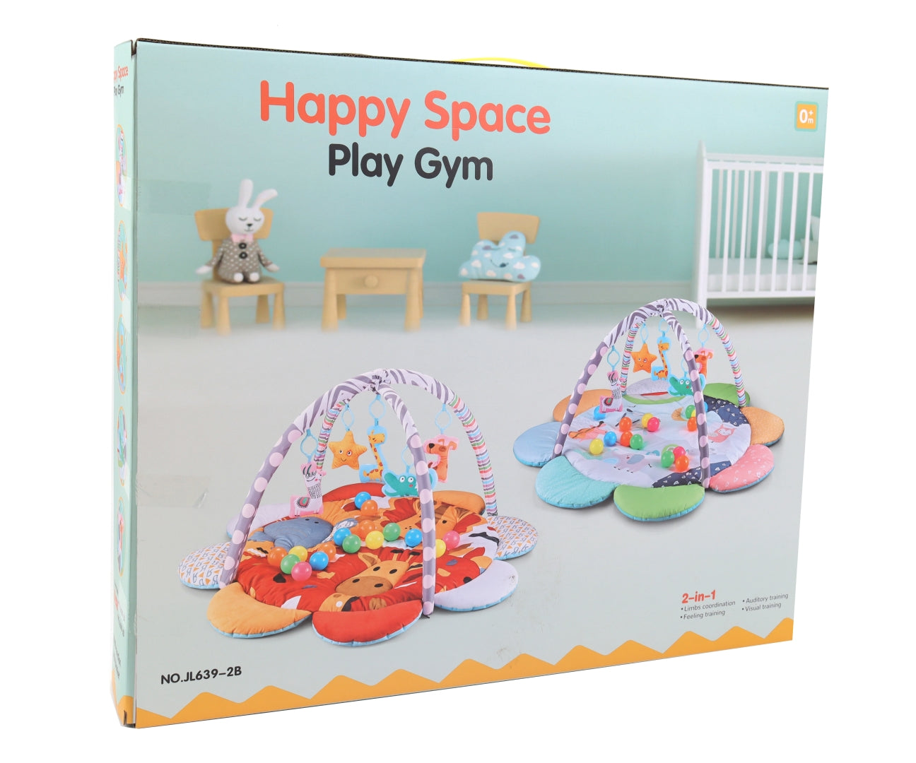 MILLY MALLY 6144(5) - TinyMini Mata edukacyjna 2w1 Kwiat