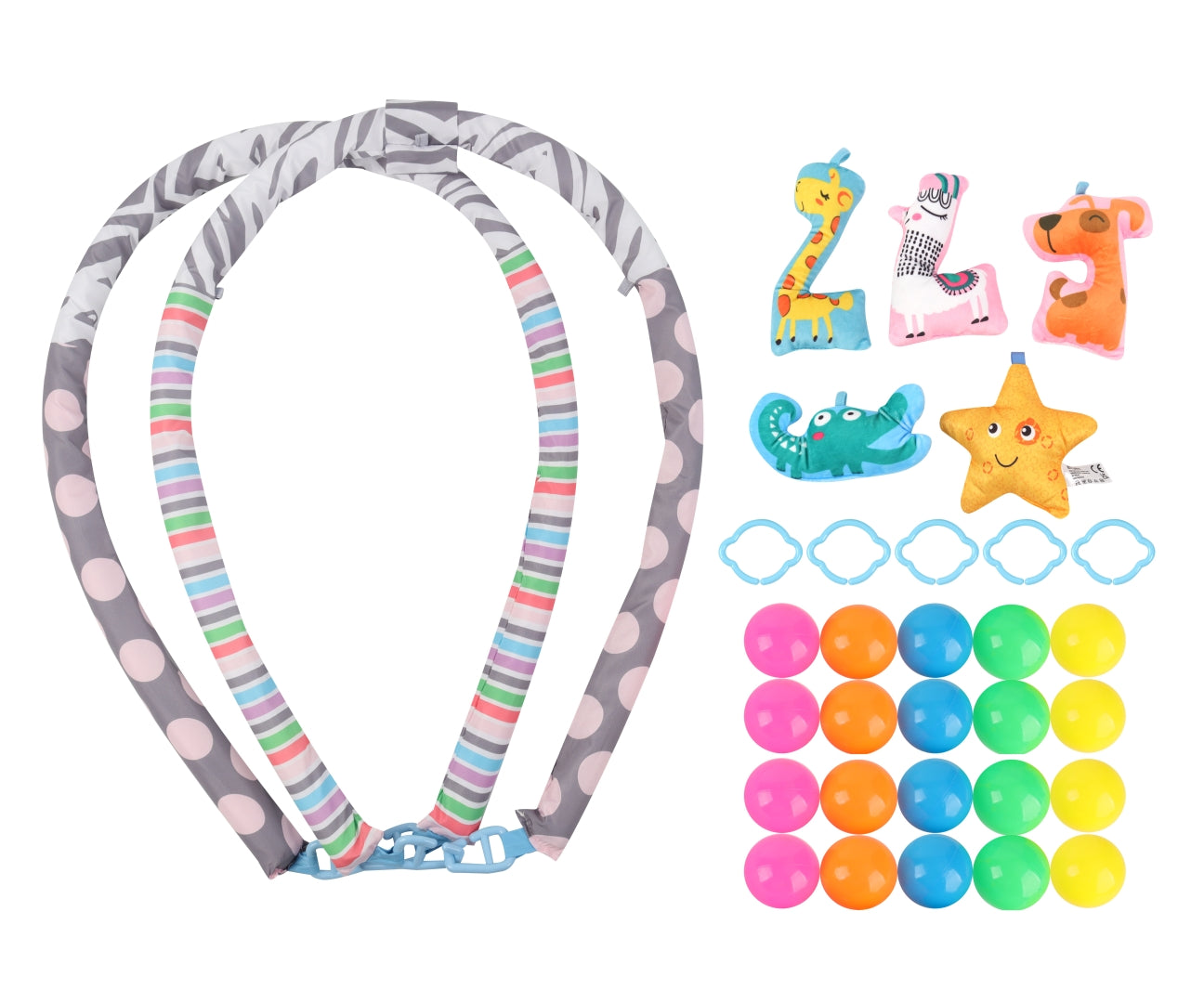 MILLY MALLY 6144(5) - TinyMini Mata edukacyjna 2w1 Kwiat