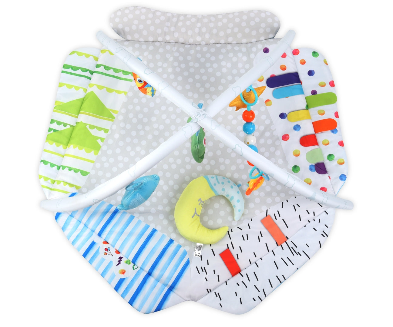 MILLY MALLY 6143 - TinyMini JL633-1A Mata edukacyjna 2w1 Świat Maluszka