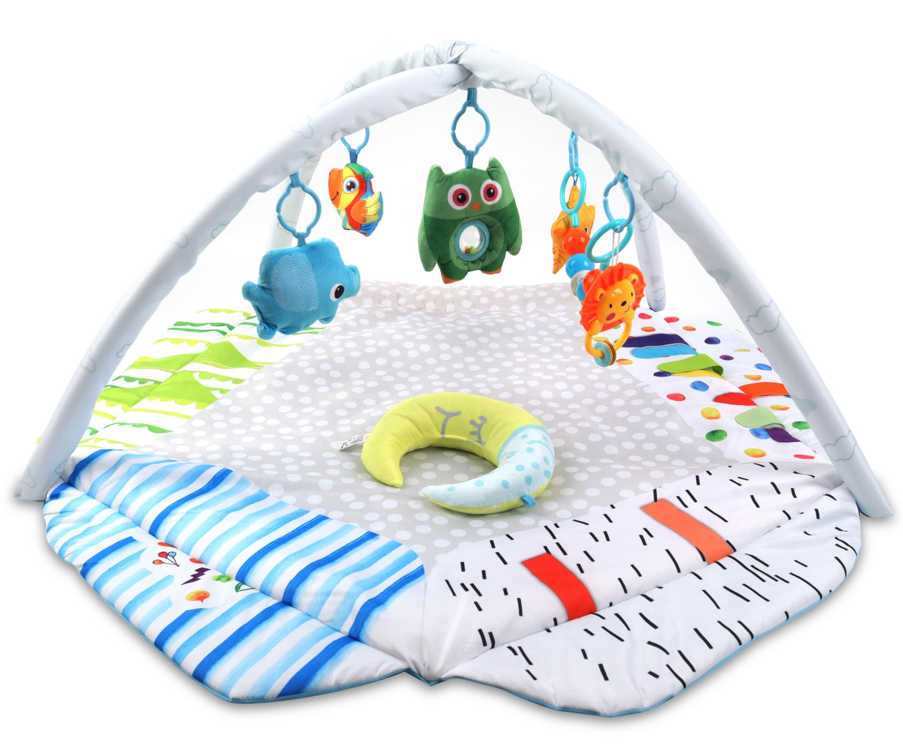 MILLY MALLY 6143 - TinyMini JL633-1A Mata edukacyjna 2w1 Świat Maluszka
