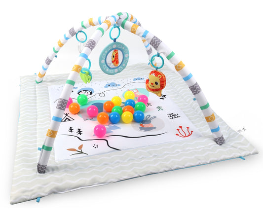 MILLY MALLY 6147 - TinyMini JL656-2A Mata edukacyjna 2w1 Zabawa w górach