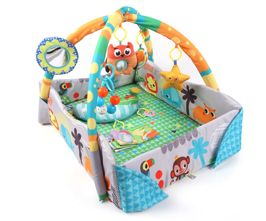MILLY MALLY 6142 - TinyMini JL628-1B Mata edukacyjna 4w1 Dżungla
