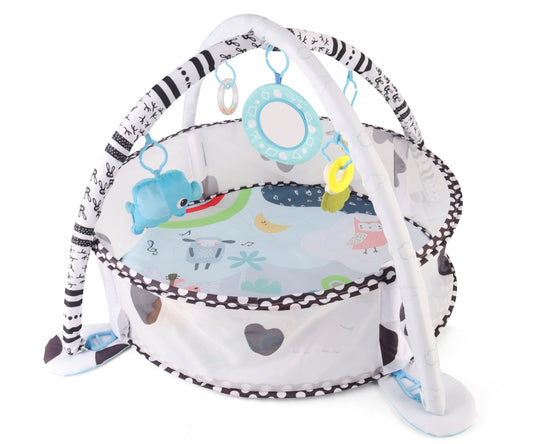 MILLY MALLY 6099 - TinyMini JL626-2D Mata edukacyjna 2w1 Basen z piłkami