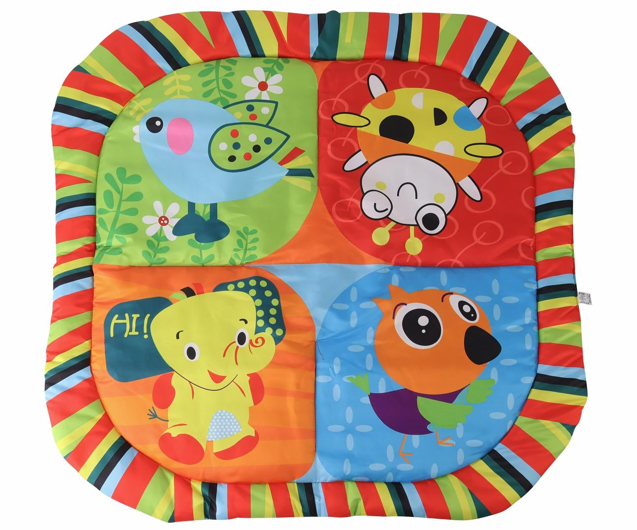 MILLY MALLY 6098 - TinyMini JL624-1D Mata edukacyjna Kolorowe zwierzątka