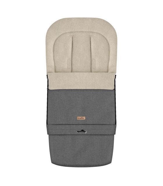 ZAFFIRO Regulowany - śpiwór SleepGrow Scandi 0-36m grey