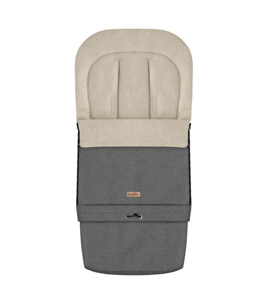 ZAFFIRO Regulowany - śpiwór SleepGrow Scandi 0-36m grey