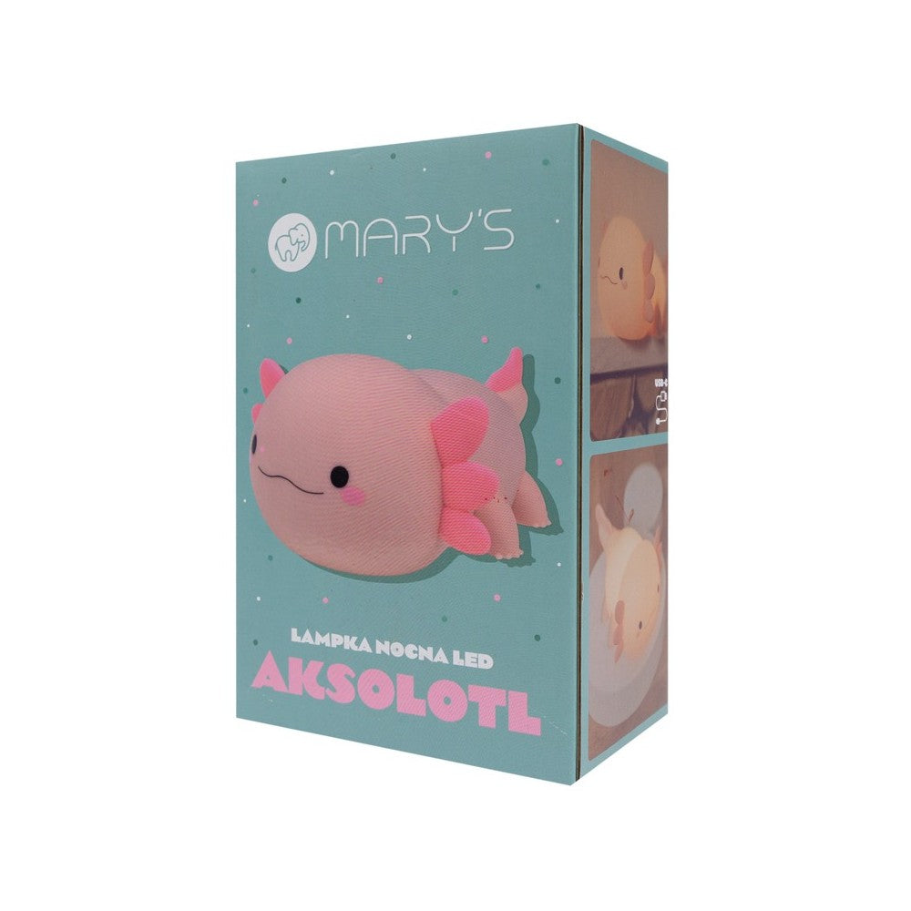 MARY'S MW61490(89) - Lampka nocna LED Aksolotl