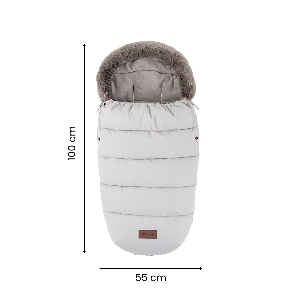 PETITE&MARS - Zimowy śpiworek Comfy 4w1