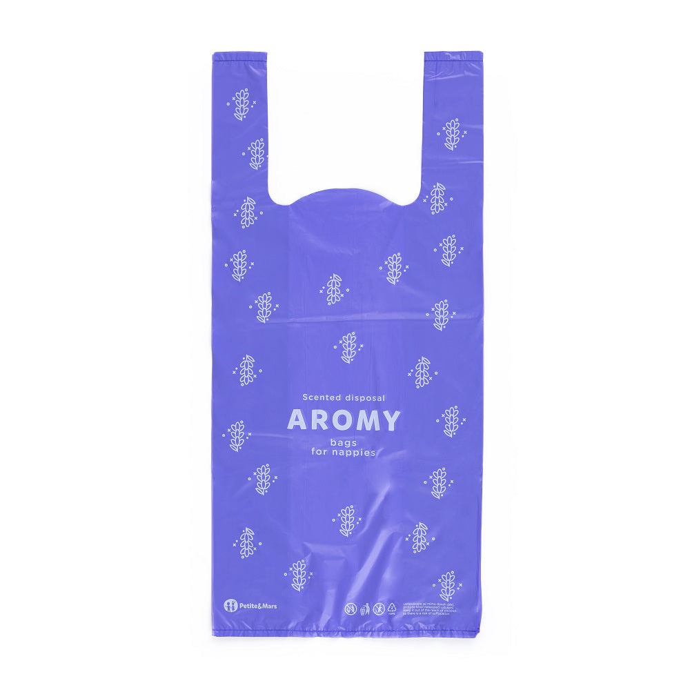 PETITE&MARS 306090 - AROMY Zapachowe woreczki z uchwytami na zużyte pieluchy