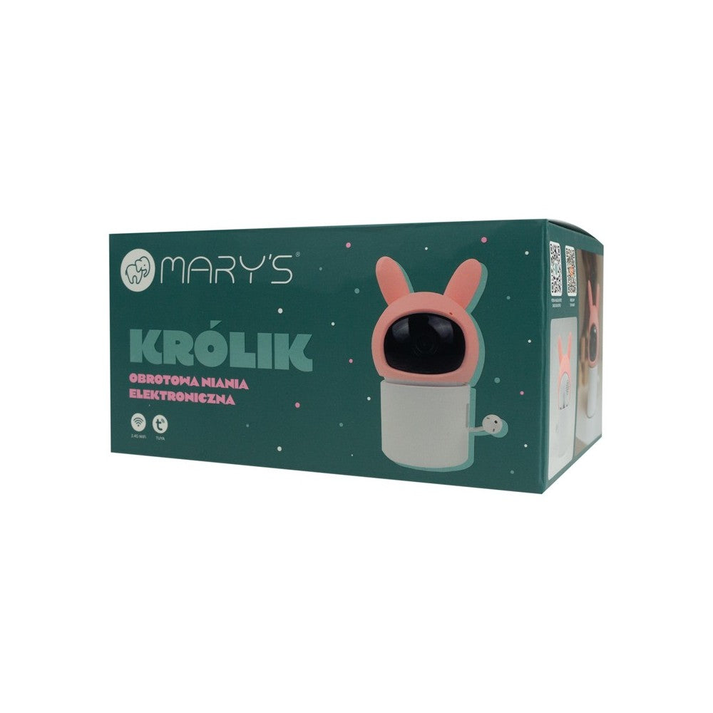 MARY'S MW61444(43) - Obrotowa niania kamera elektroniczna WIFI TUYA