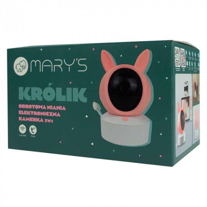 MARY'S MW61500(499) - Niania kamera elektroniczna 2w1 WIFI TUYA