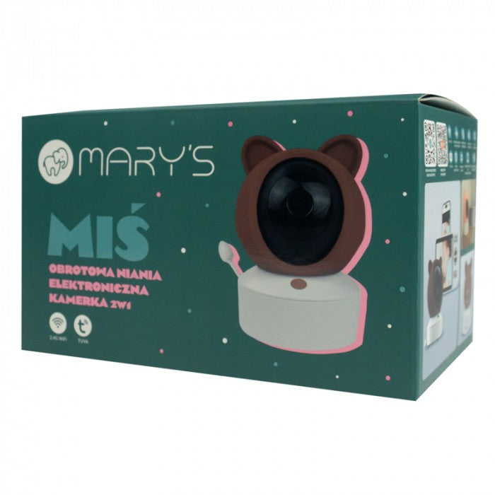MARY'S MW61500(499) - Niania kamera elektroniczna 2w1 WIFI TUYA