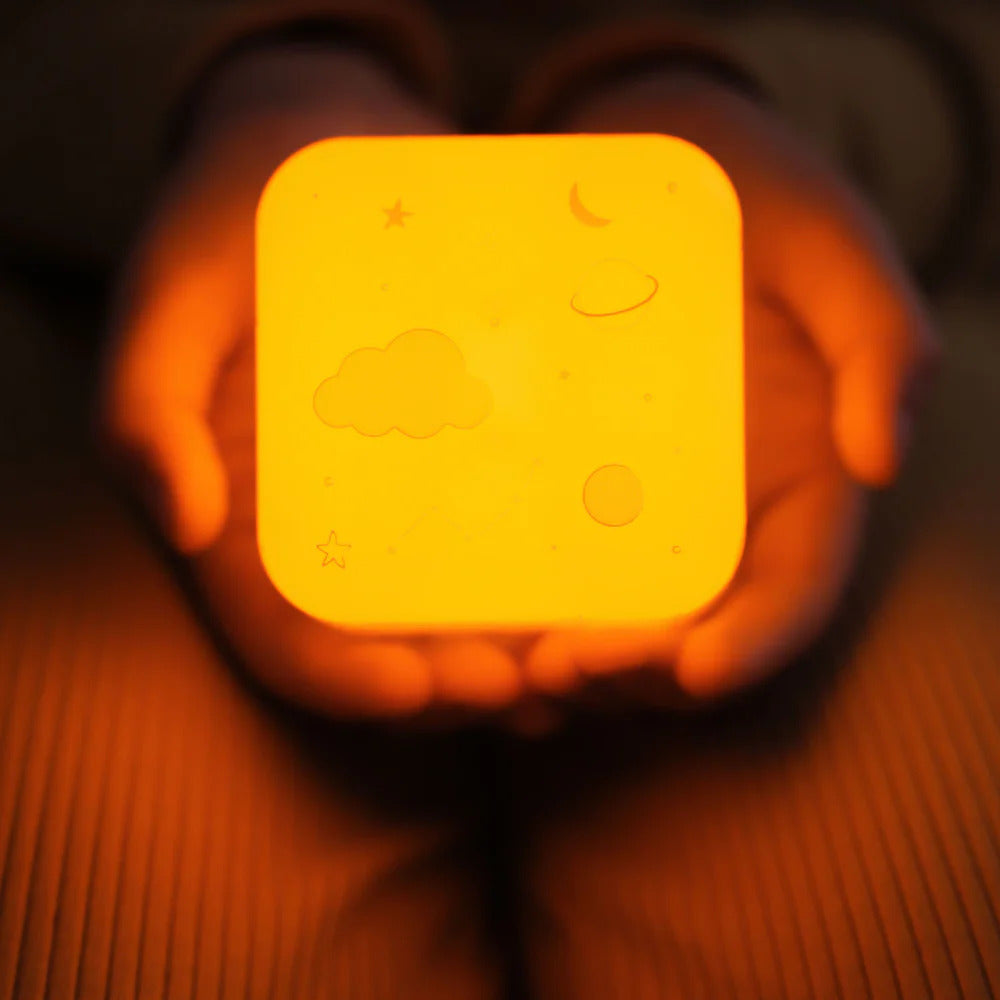 CLOUD B CLTT-1200 - Lampka nocna CUBE