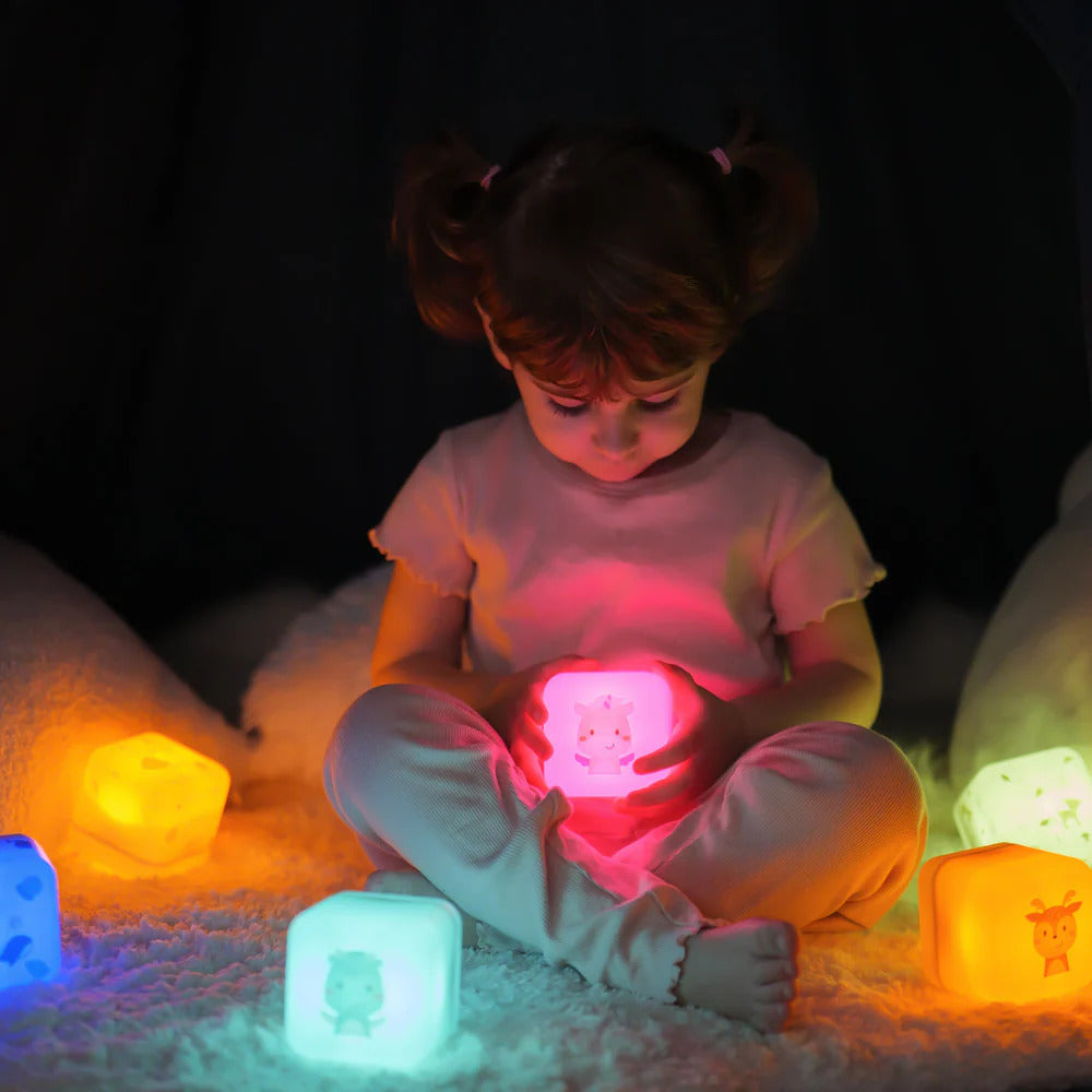 CLOUD B CLTT-1200 - Lampka nocna CUBE