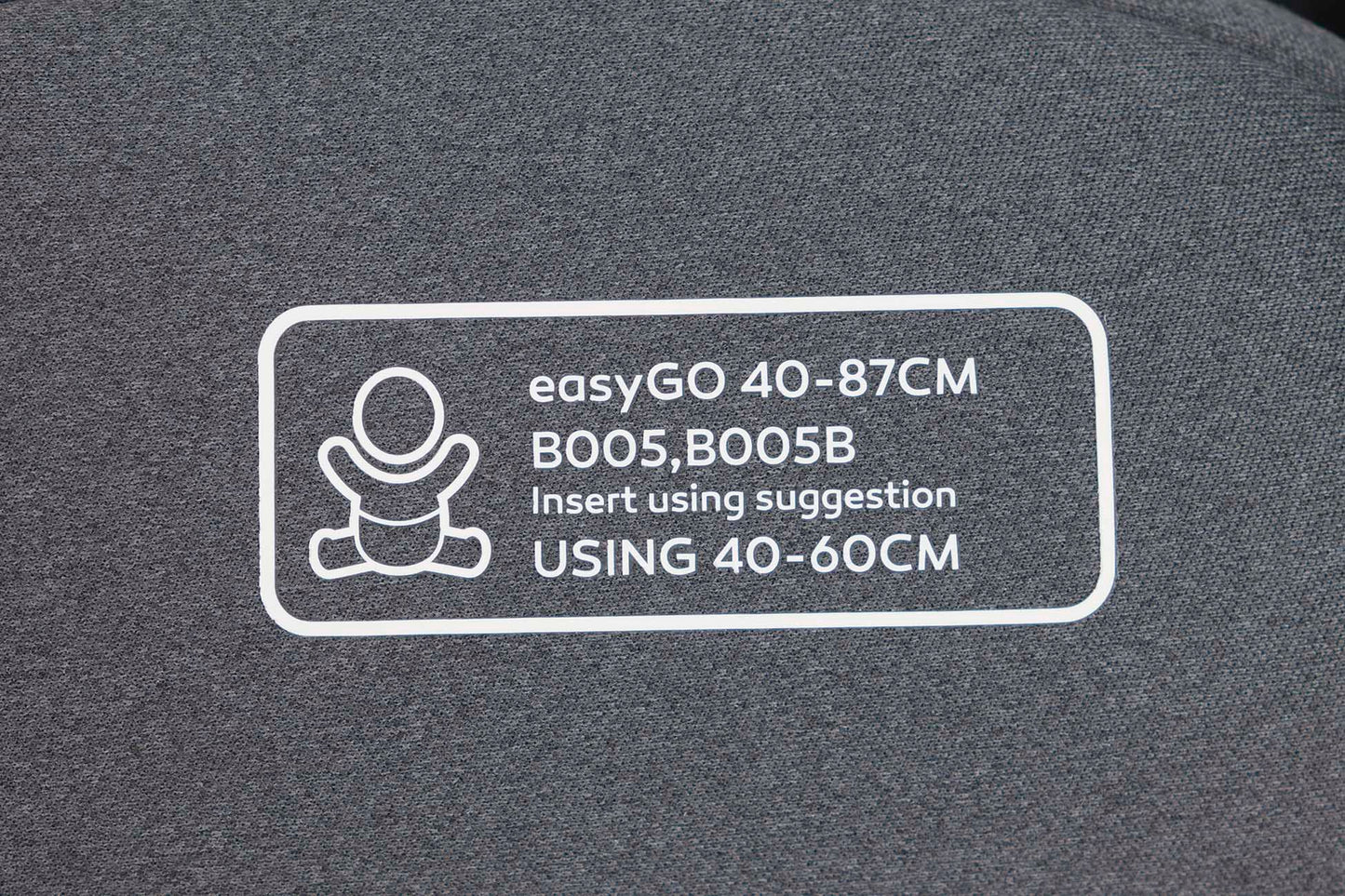 EASY GO BUZ XTD PRO fotelik samochodowy - granito