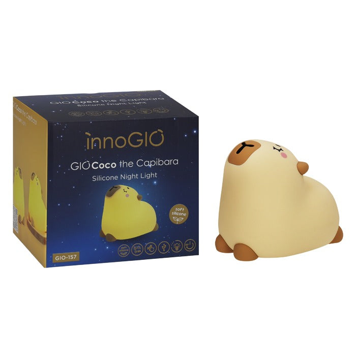 INNOGIO GIO-157 - Silikonowa lampka nocna Kapibara